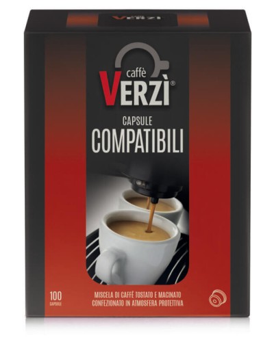100 Capsule Compatibili Domo Verzi – Aroma Intenso