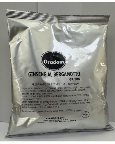 GINSENG AL BERGAMOTTO 500GR ORADOM