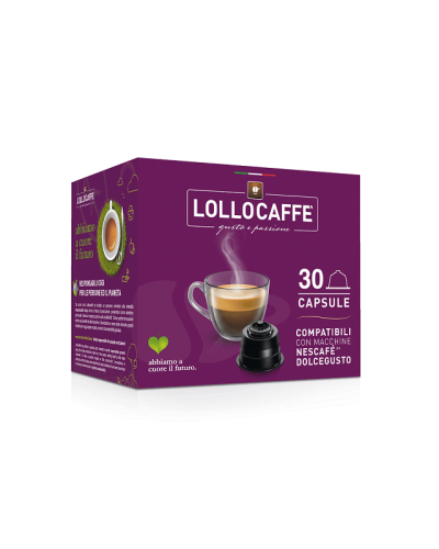 30 CAPSULE COMPATIBILI DOLCE GUSTO LOLLO - MISCELA ARGENTO
