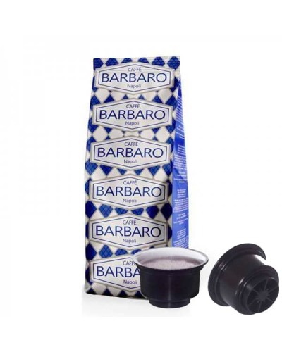 100 Capsule Caffè Barbaro compatibili CAFFITALY - Miscela Dek