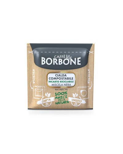 Cialde ESE 44, Caffè Borbone Miscela Nera - 50