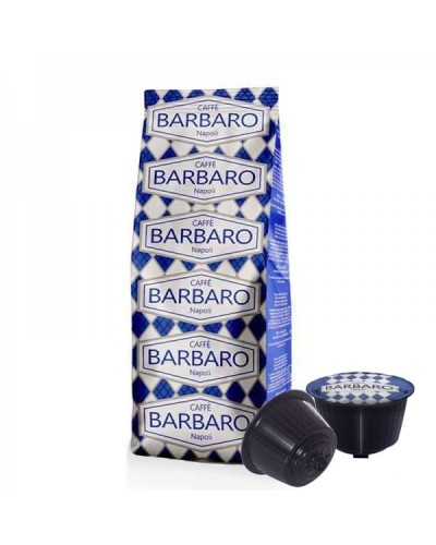 100 Capsule Caffè Barbaro compatibili DOLCE GUSTO - BLU