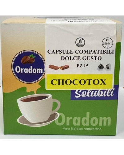 CHOCOTOX (TWIX) - 15 Capsule Compatibile Dolce Gusto ORADOM