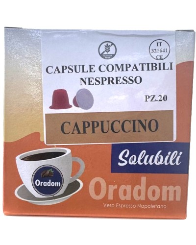 Cappuccino - 20 Capsule  Compatibile Nespresso ORADOM