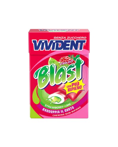 VIVIDENT BLAST FRUIT BOX 20 ASTUCCI