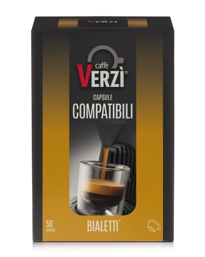100 Capsule Compatibili Bialetti Verzi – Aroma Forte
