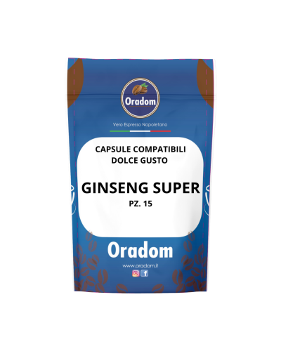 Ginseng Super - 15 Capsule Compatibile Dolce Gusto ORADOM
