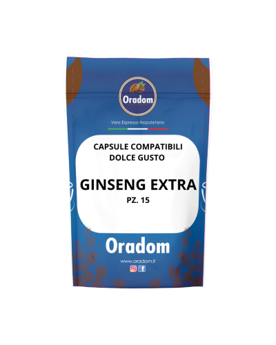 Ginseng Extra - 15 Capsule Compatibile Dolce Gusto ORADOM