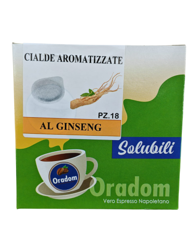 Ginseng - 18 Cialde Aromatizzate Oradom