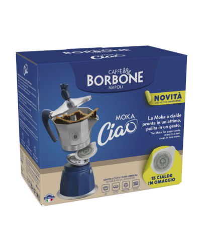 Moka Ciao Caffè Borbone + 15 cialde