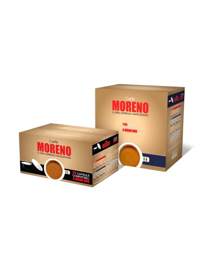 100 A Modo Mio - Aroma Espresso Caffè Moreno