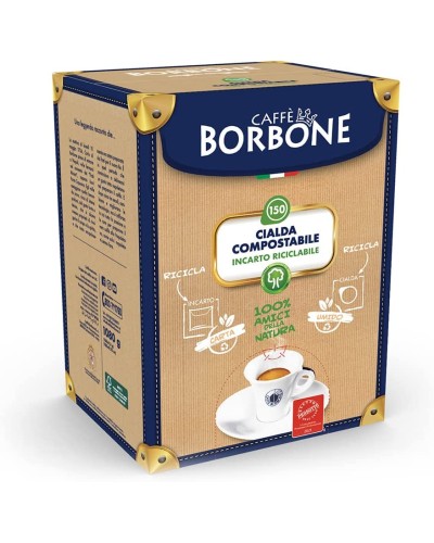 Cialde ESE 44, Caffè Borbone Miscela Nera - 150