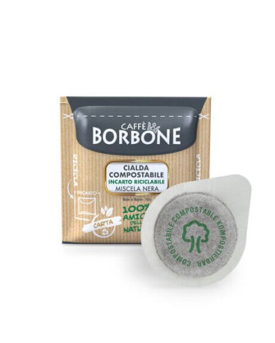 Cialde ESE 44, Caffè Borbone Miscela Nera - 150