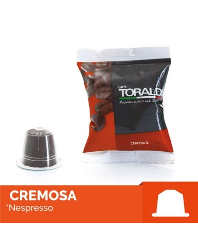 100 Capsule Compatibili Nespresso*Toraldo - Miscela Cremosa