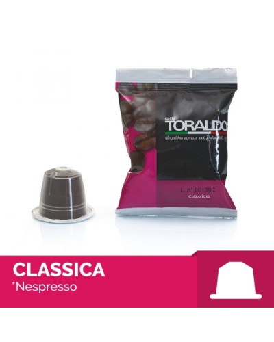 100 Capsule Compatibili Nespresso* Toraldo - Miscela Classica