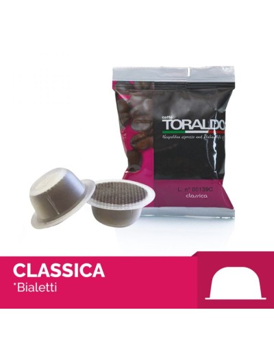 100 Capsule Compatibili Bialetti* Toraldo - Miscela Classica