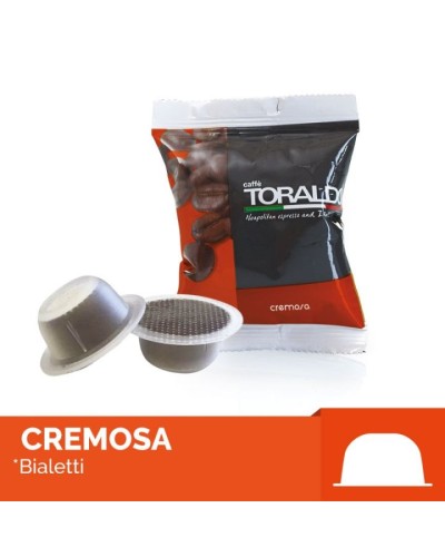 100 Capsule Compatibili Bialetti* Toraldo - Miscela Cremosa