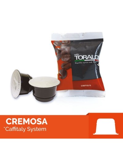 100 Capsule Compatibili Caffitaly * Toraldo - Miscela Cremosa