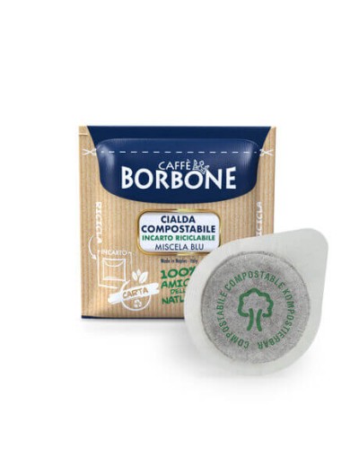 Cialde ESE 44, Caffè Borbone Miscela Blu - 100