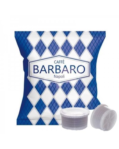 100 Capsule Caffè Barbaro compatibili LAVAZZA POINT - Miscela Blu