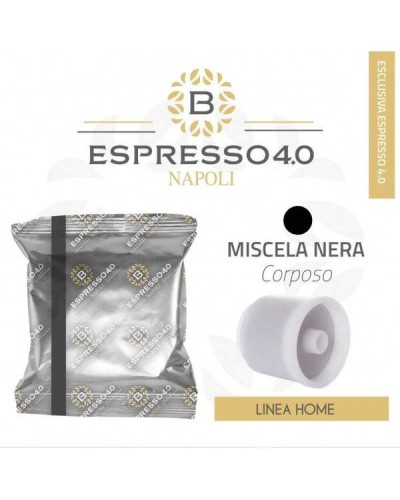 80 Capsule Caffè Barbaro compatibili IPERESPRESSO - Miscela Nera