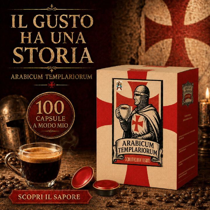 100 capsule compatibili A Modo Mio | Caffè Templare