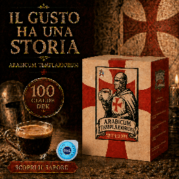 100 Cialde ESE 44mm Miscela Dek | Caffè Templare