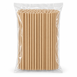 Cannucce marroni 250 Pezzi | 21  cm, Ø 7 mm