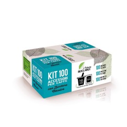 Kit Caffè 100 Servizi con Zucchero Classico | Scatola