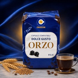 Orzo Dolce Gusto – 15 Capsule Senza Caffeina | Oradom