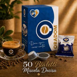 50 Capsule Compatibili Bialetti Decisa | Oradom
