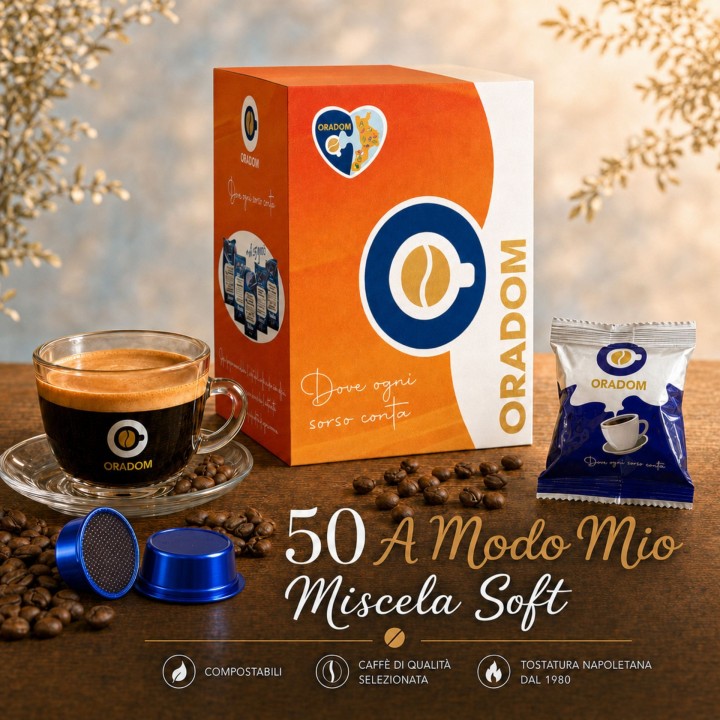 50 Capsule A Modo Mio Miscela Soft | Oradom