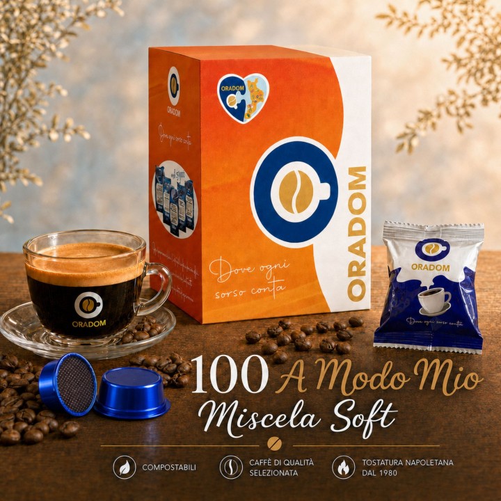 100 Capsule A Modo Mio Miscela Soft | Oradom