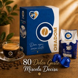80 Capsule Dolce Gusto Decisa 5×16 | Oradom