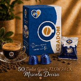 50 Capsule Dolce Gusto Decisa Flow Pack | Oradom