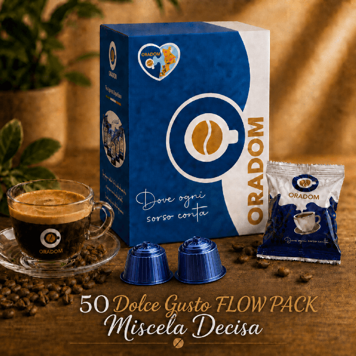 50 Capsule Dolce Gusto Decisa Flow Pack | Oradom