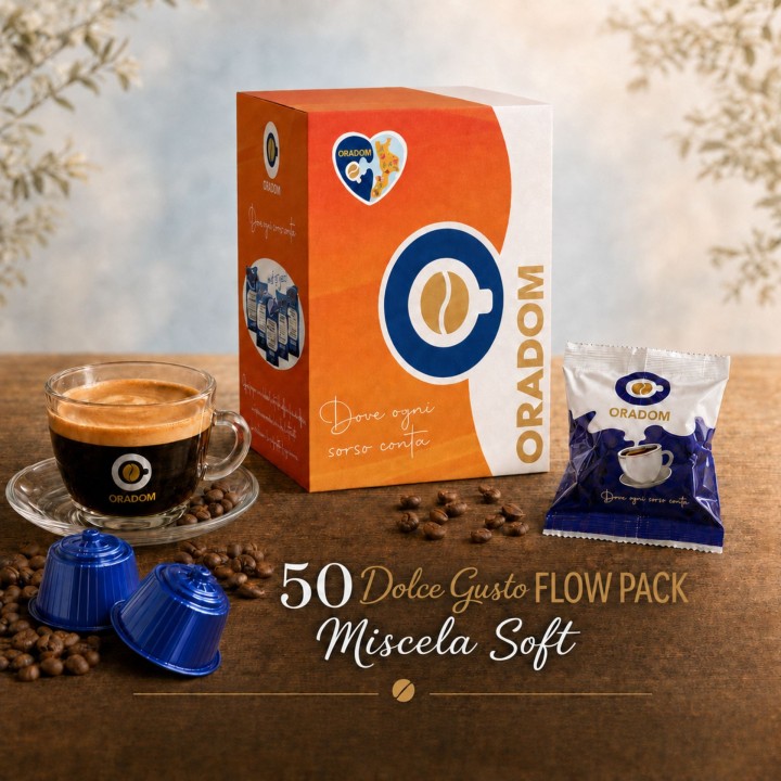 50 Capsule Dolce Gusto Soft Flow Pack | Oradom