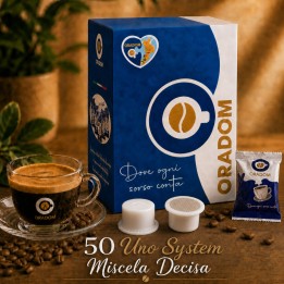 50 Capsule Uno System Miscela Decisa | Oradom