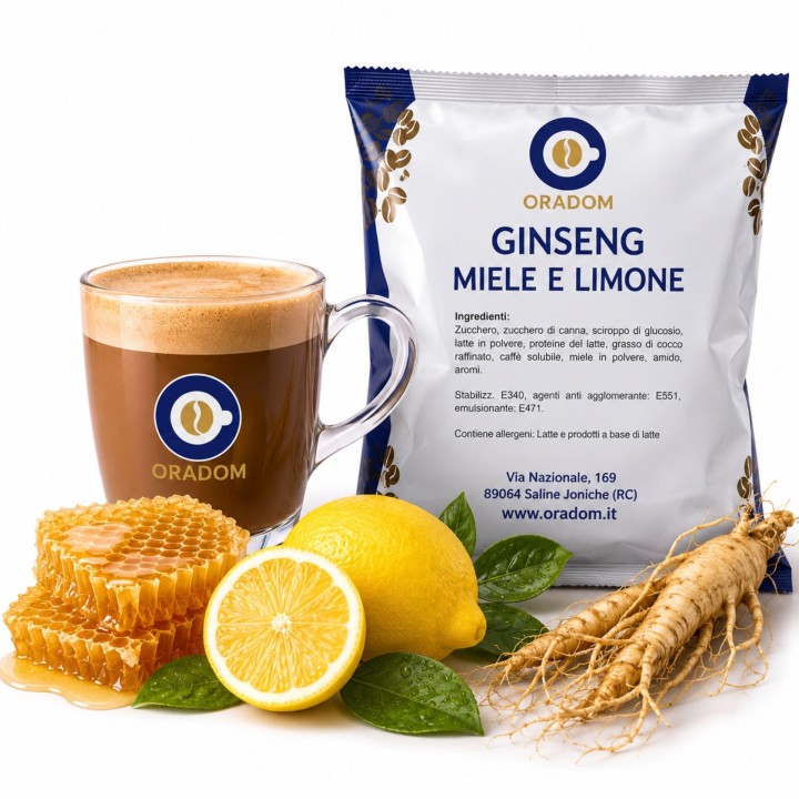 Ginseng Miele e Limone 500 g | Oradom