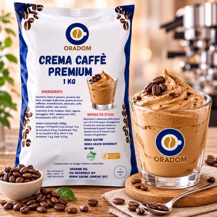 Crema Caffè Premium Oradom 1 kg per Granitore